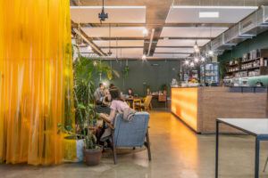 FRIDAYoffice TAKE OFF ANTWERPEN public competition inrichting foto interieur
